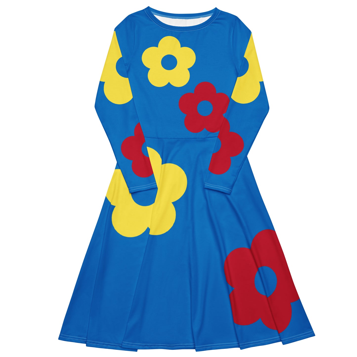 That's so Mod Royal Blue midi dress
