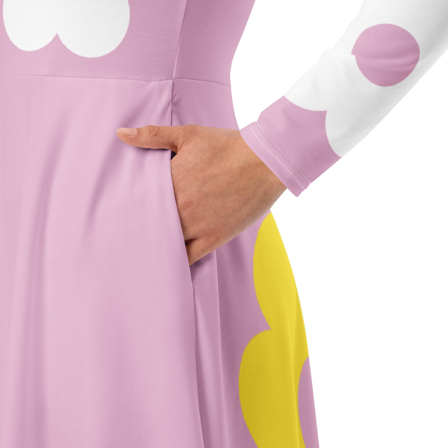 That's so Mod Lavender midi dress