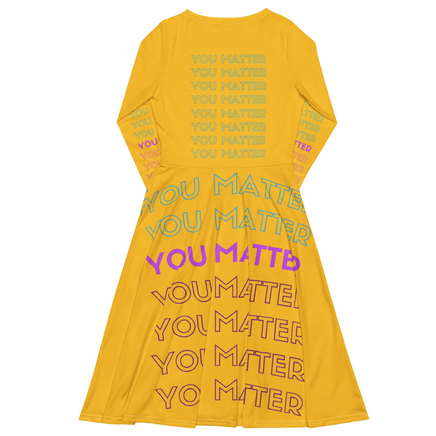 You matter midi dress