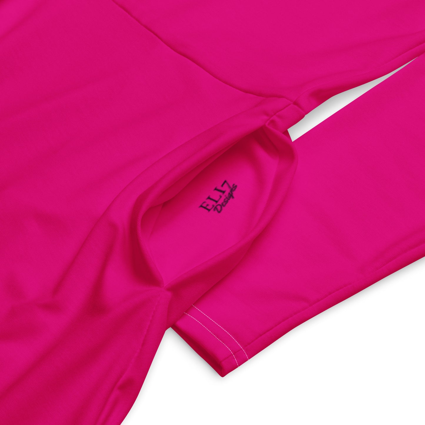 Magenta midi dress