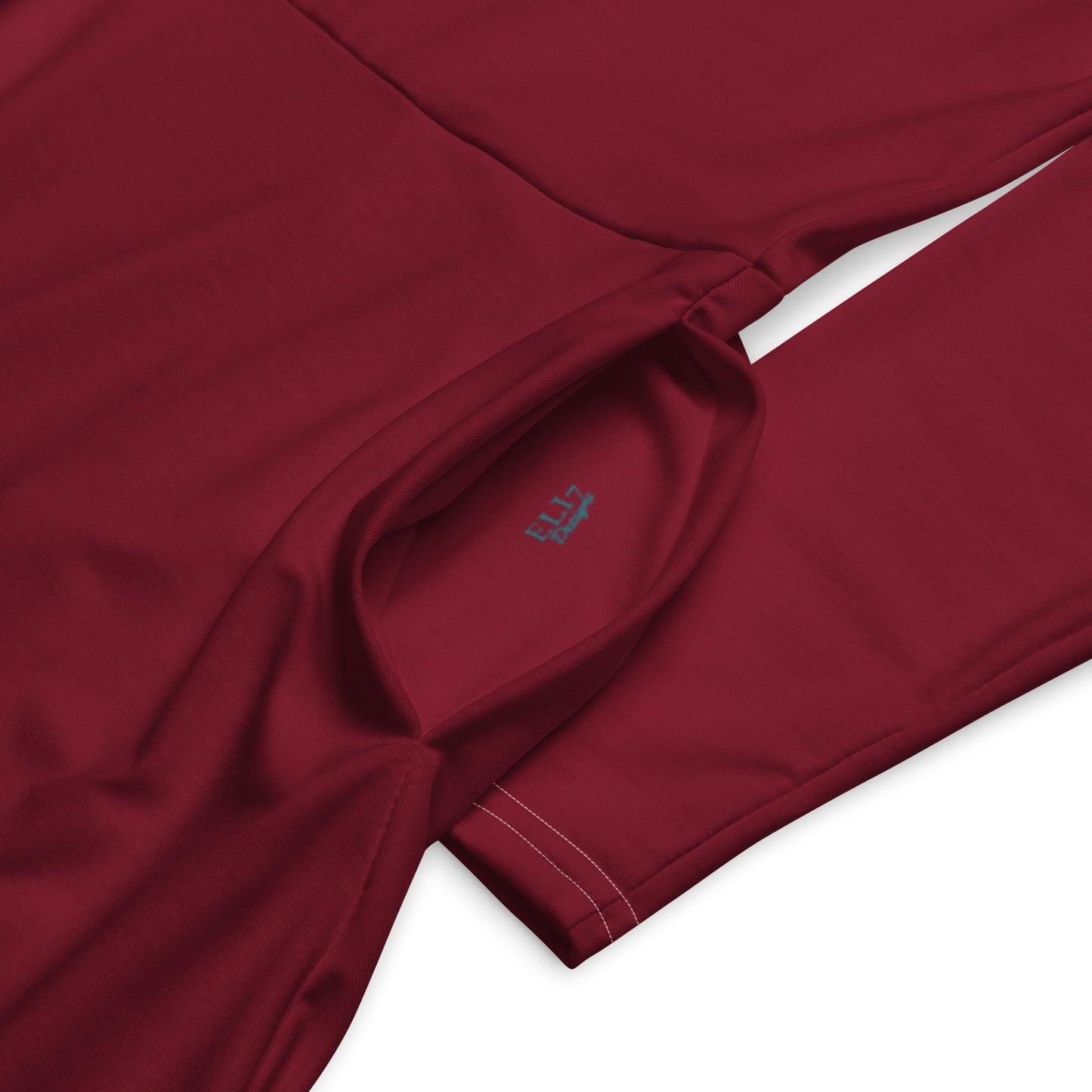 Maroon midi dress