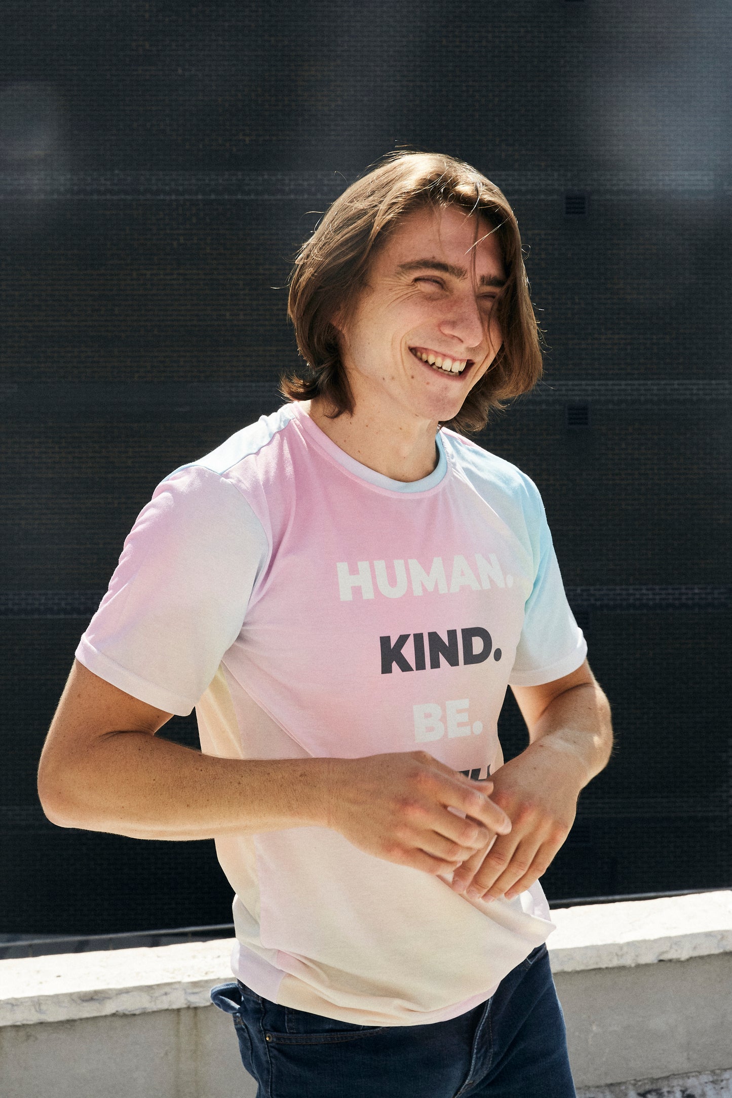 HUMAN KIND BE BOTH Men's Tee