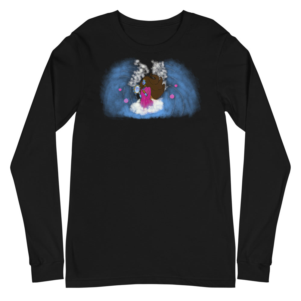 Miriam in the Yam Suf Unisex Long Sleeve Tee
