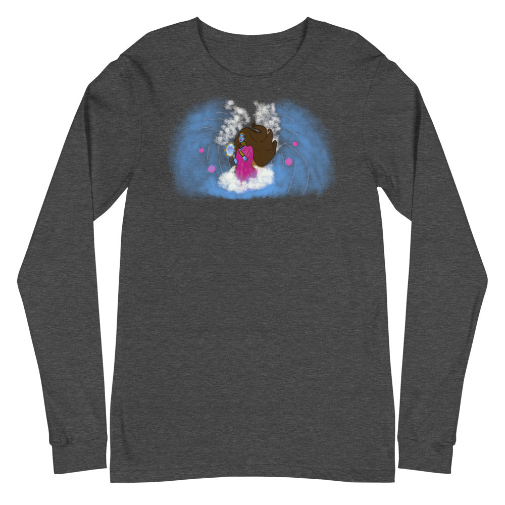 Miriam in the Yam Suf Unisex Long Sleeve Tee