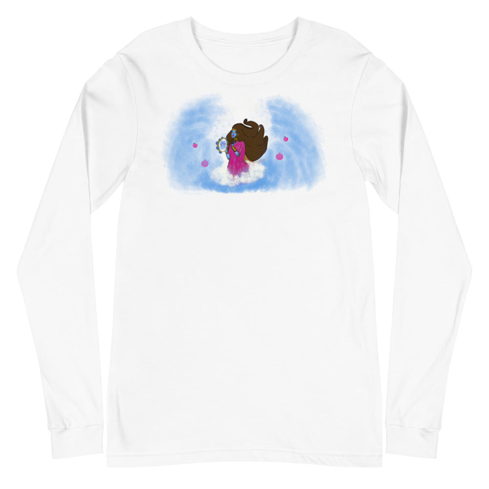 Miriam in the Yam Suf Unisex Long Sleeve Tee