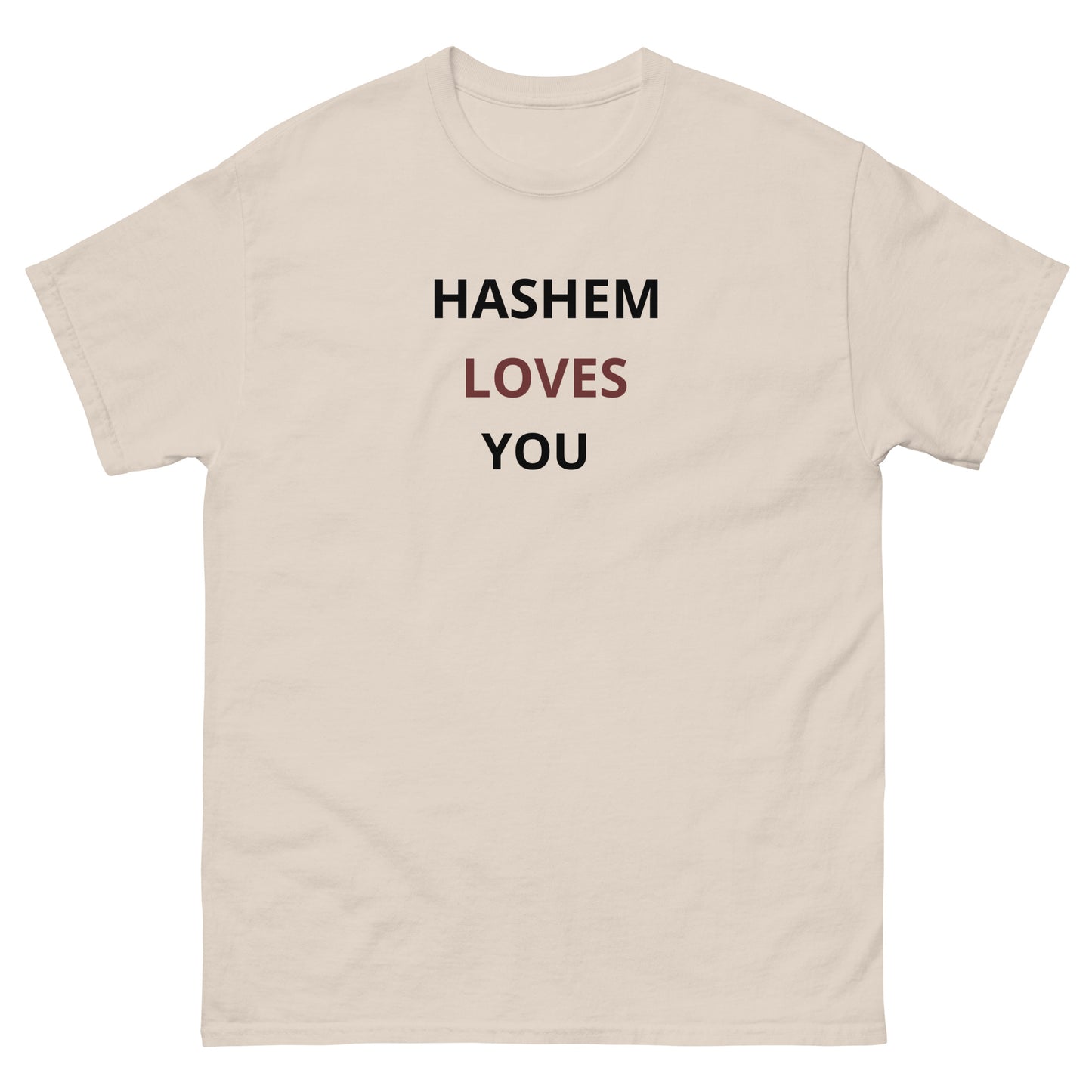 Hashem Loves You Unisex Tshirt