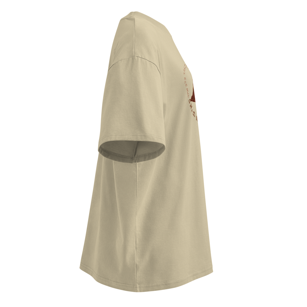 K'ish Echad BLev Echad Oversized t-shirt