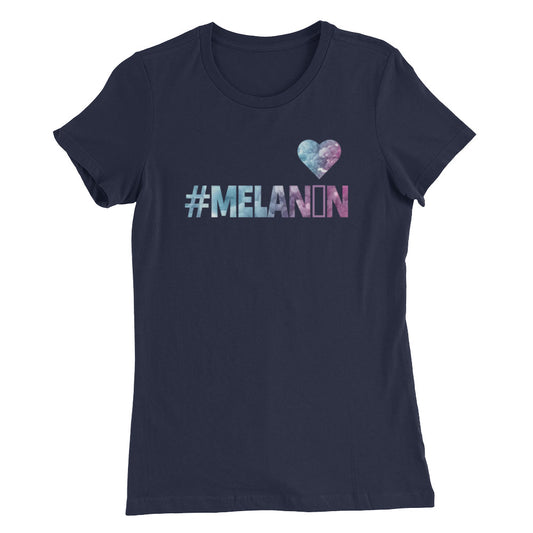 #Melanin Women’s Slim Fit T-Shirt