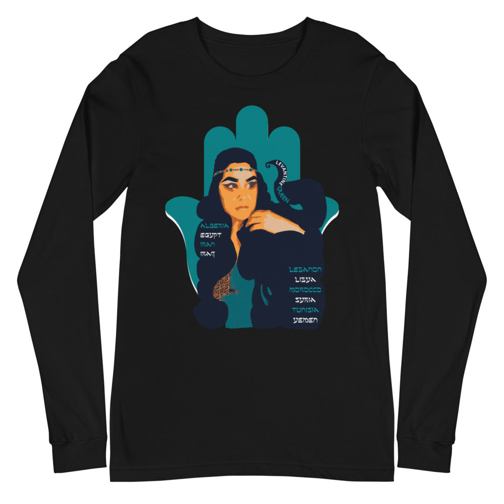 Deluxe Levantine Queen Unisex Long Sleeve Tee