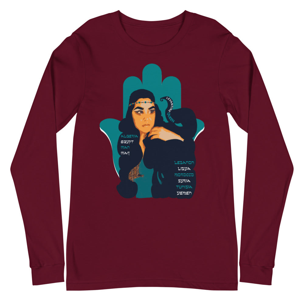 Deluxe Levantine Queen Unisex Long Sleeve Tee