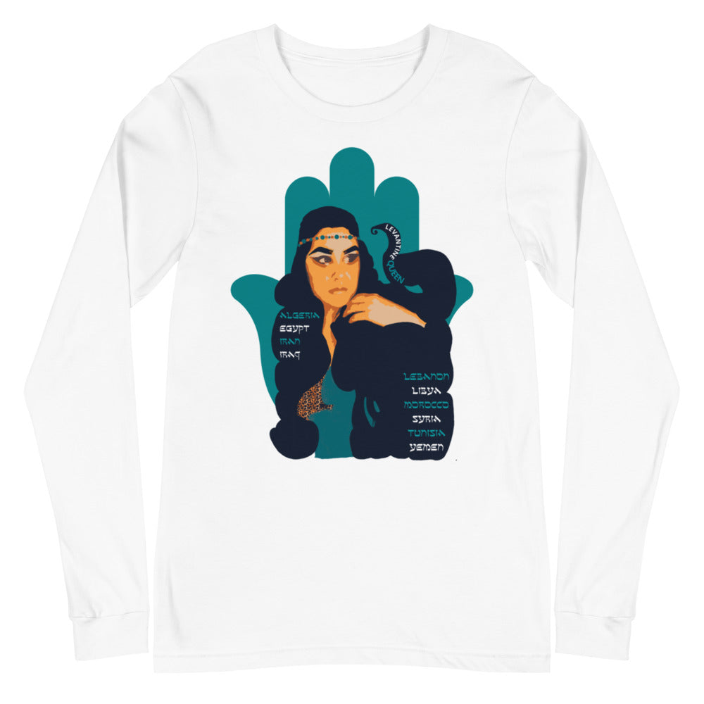 Deluxe Levantine Queen Unisex Long Sleeve Tee